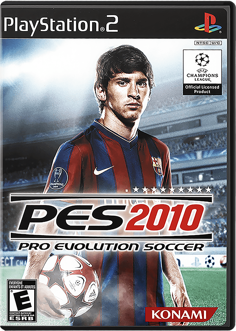 Pro Evolution Soccer 2010 box art for Playstation 2